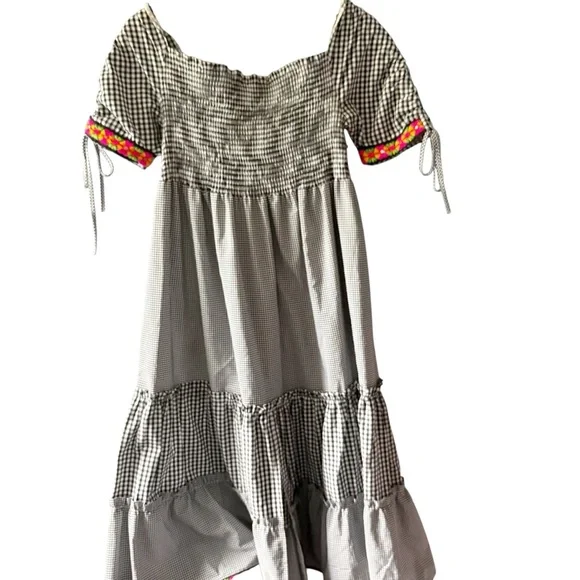 Boo Pala‎ Philippa Dress Gingham Smocked - Picture 3 of 10